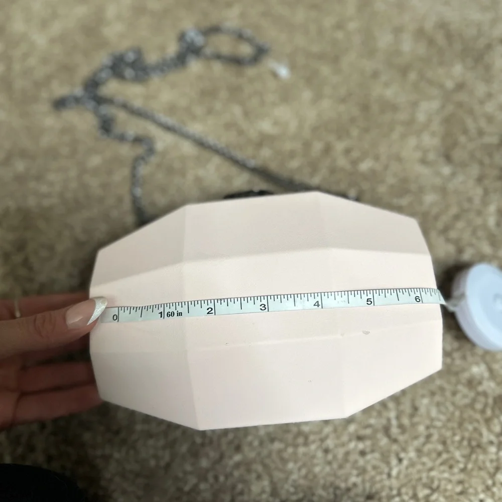 Viktor & Rolf Flowerbomb Pink Geometric Clutch - Picture 8 of 9